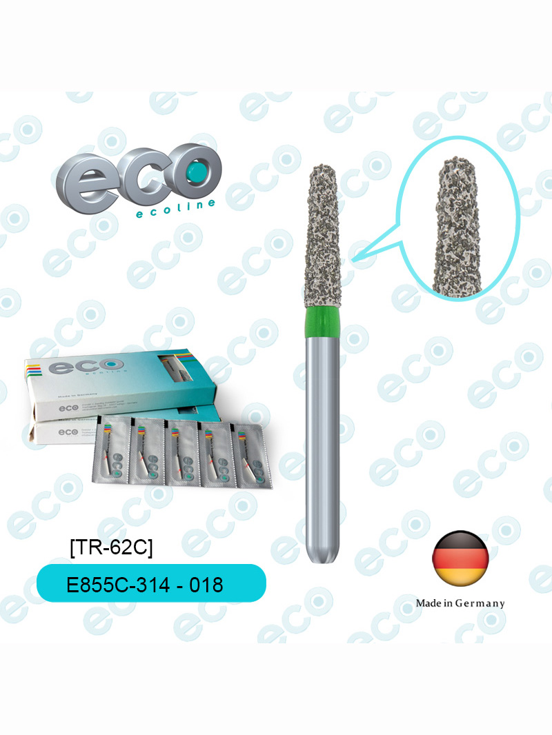 Eco金刚砂车针球形E855系列