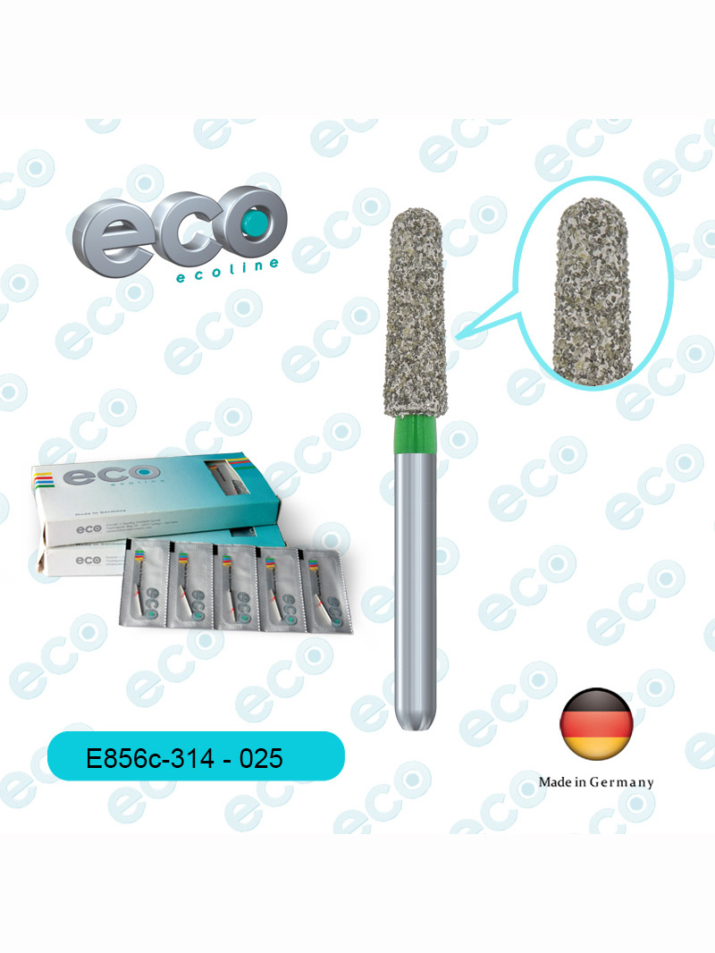 Eco金刚砂车针球形E856系列